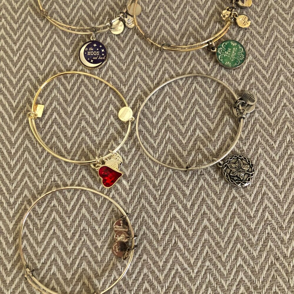 Alex & Ani Bangle Bracelets - Picture 3 of 4